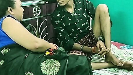 Desi hot wife fucking with husband friend! Hot wife fuck another man