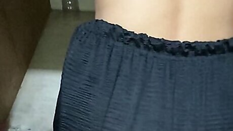 Just play with Girlfriend ass