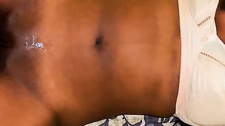 Sexy teen girl masturbating &  showing her extremely hot toned body with her hot legs