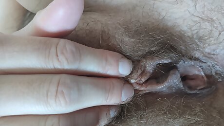 Rubbing and Fingering Her Pussy