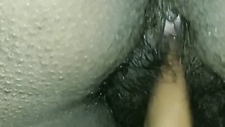 Desi indian girl doggy style fingering end fuck cum in pussy