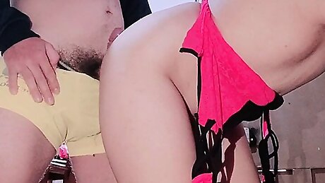 At home alone FUCKING with this little stepson