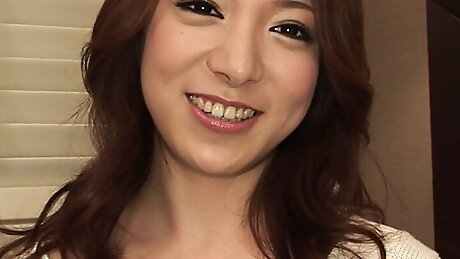 Cock loving woman, Honoka Sakura is pleasing a new man