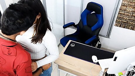 Have a fetish at work with my partner and we end up fucking