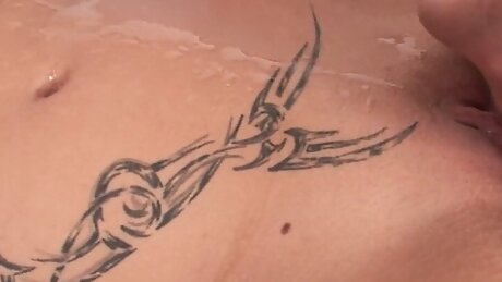 I was masturbating until he showed up