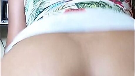 CAMERA STAYED IN MY PUSSY WHILE MY LOVER FUCKING ME ON THE BALCONY