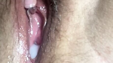 EBONY BBC DILDO ORGASM. HUGE HAIRY OPEN PUSSY MONSTER. DRIPPING PUSSY JUICE. CREAMY WET PUSSY.