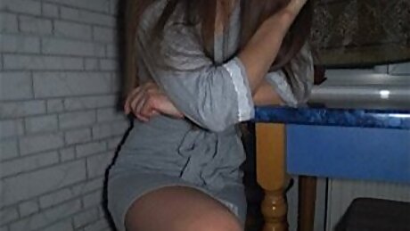 StepMother Howling First Anal Sex With StepSon In The Kitchen 4K