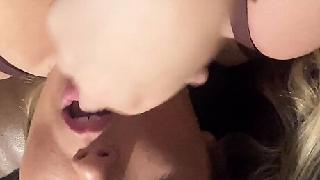 Tight teen slut fucks her holes