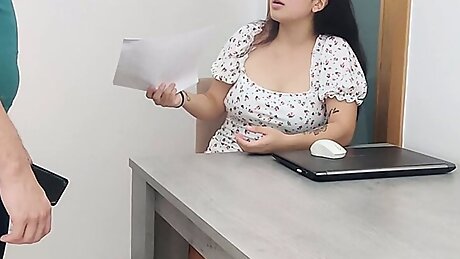 Stepmother makes her stepson licks her pussy, in order to get his phone back after bad grade