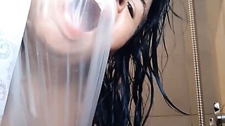 Mommy is fucked and forsex in shower by surprise