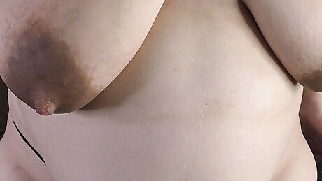 Cheating pregnant slut wife Milky Mari film her hot body for her cuckold hubby to jerk off!