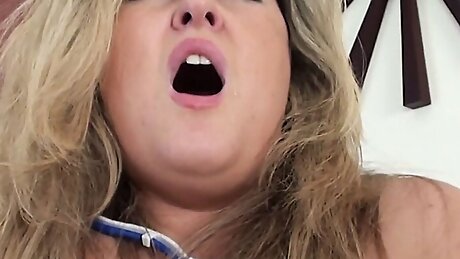 British Blonde huge tits Nurse
