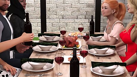 Grandmas house - Liz kicked me in the balls i so wanmt to fuck her