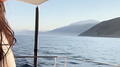 Vacation on a yacht. Life style