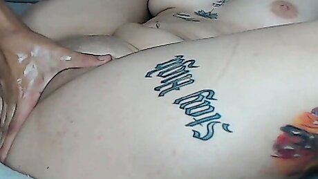 he surprises me masturbating he gets excited he comes and fucks me