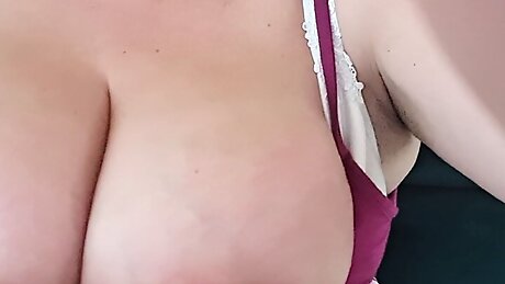 Czech huge boob milf tits massage