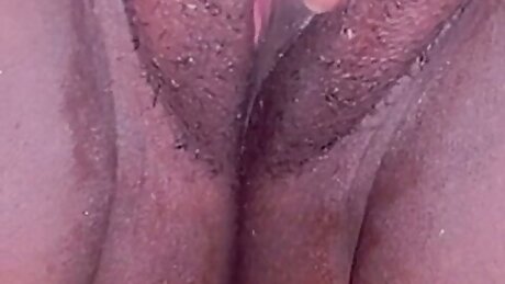 Juice plays with pussy