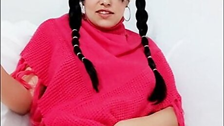 swallowing giant dildo