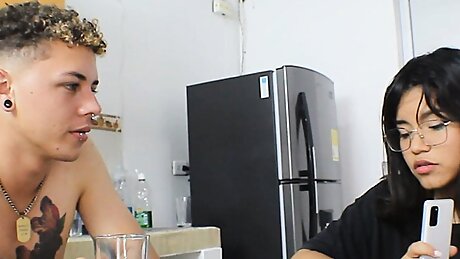 Have a sexual experience with my stepbrother