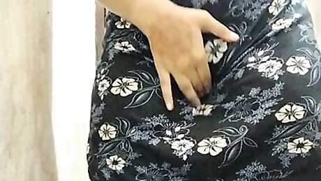 Indian riya thakur bathing after school time