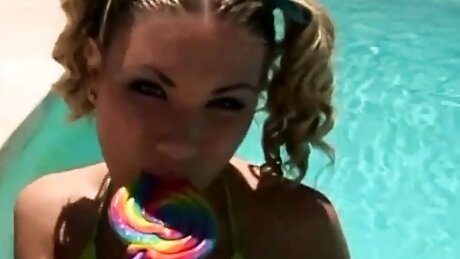 Dirty Teen Takes Huge Hard Cock in Her Ass