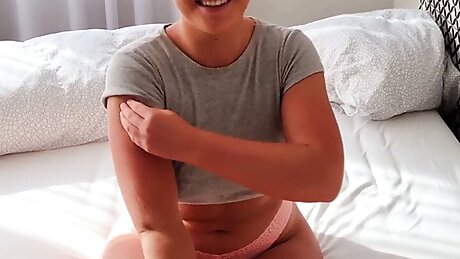 German chubby skin head amateur teen do blowjob casting