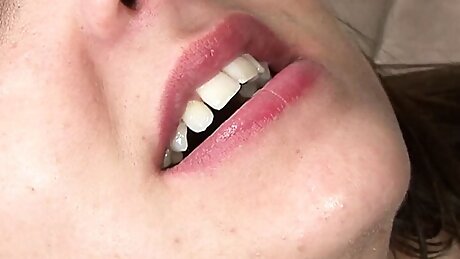 brunette ultra slut enjoy lick balls of black bull and love his anal creampie