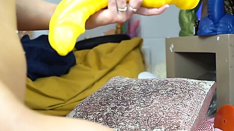 Dutch Girl wrecks her Ass with Big Cock