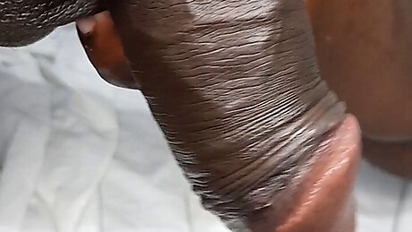 Ripping my pussy with big black dick, filling my bum bum with cum