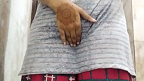 Indian Desi collage girl open college dress in bathroom