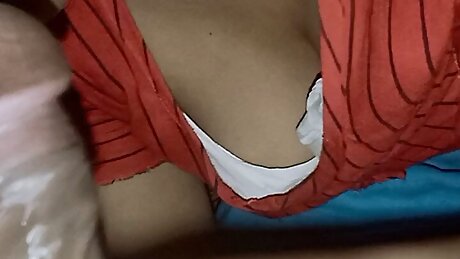 Indian village girl super blowjob