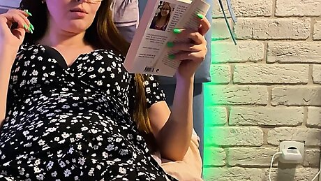 The stepmother was ashamed, but she had been without sex for too long to give it up.