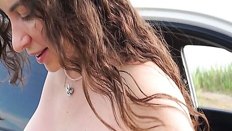 Ally Breelsen Masturbates in the car, bringing herself to orgasm #allybreelsen #brunette #bigtits #tattooed #pussy #curl