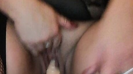 Miss Stella riding her fav dildo