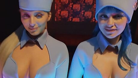 Delphine - Jewelz Blu And Kayley Gunner Will Fullfil Any Desire You Have In The Metaverse - LAA0076 - EP1