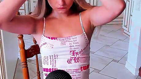 ASMR Schoolgirl is very horny