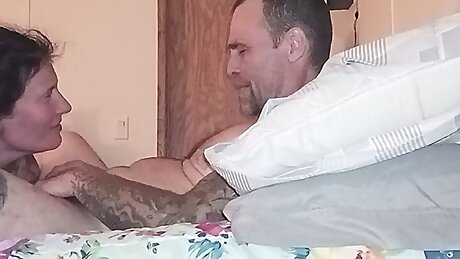 Satin Lady gets smacked and gaged and stuffed by JRocks dick