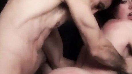 Teen babysitter takes big old dick