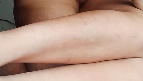 Fucking my slutty wife doggy style, first I caress her pussy to make it very wet and put it in without a condom