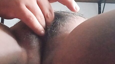I enter my sister-in-law's room and find her without underwear and I give her a pussy massage