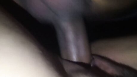 cheating wife riding black cock in the morning after cuckold husband went to work