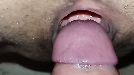 Pov close up pussy fucking