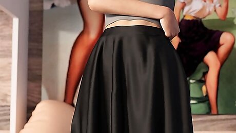 The Red Room-Step Mom caught Step Son jerking off