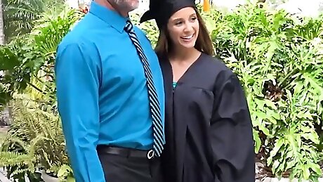 DaughterSwap - Hot Girls Layla London & Nicole Bexley Get Special Gifts For Their Graduation Part1