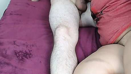 Hot blowjob on my friend