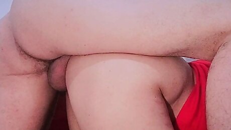 Explosion of semen for this bitch