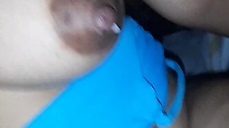 Fucking and dripping milk from my breasts