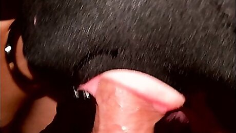 Slave Wife Oral Creampie dripping cock