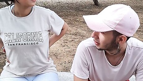 After a long conversation my stepsister ends up fucking me